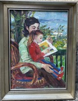 András Balogh: his painting on vacation