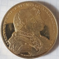 II Lipót koronázási érem