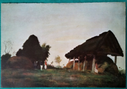 Rudnay Gyula festménye: Szérűskert - Naptárból képeslap