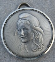 Virgin Mary - large pendant - commemorative medal