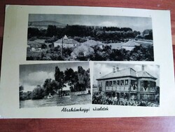 Ábrahámhegyi részletek, bélyegezve 1958-ban