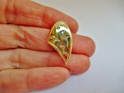 Beautiful old 14kt art deco gold pendant with brill stones sale!