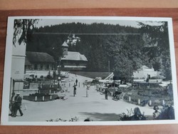 Borszék, Parkrészlet, bélyegezve 1941-ben