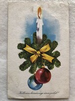 Régi rajzos Karácsonyi képeslap - Görög Lajos rajz                          -5.