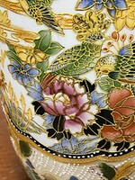 Kézzel festett 40 cm magas kínai porcelán váza szólóban/párban