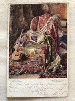 Antik, régi képeslap  - 1918                               -5.