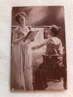 Antique postcard with long address - 1906 -2.