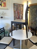 4 pieces of marked Swedish Albin Johansson chairs from the 60s, for fans of modern Scandinavian design