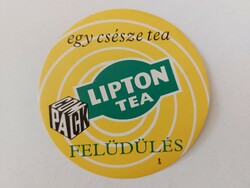 Retro címke Lipton Tea Compack reklám