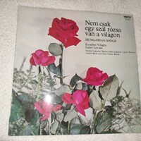 There's not just one rose in the world vinyl record, 1981 lp