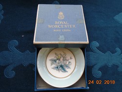 Royal Worcester Woodland gyűjtői dísztálka dobozában
