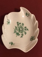 Herend bowl with green Appony pattern