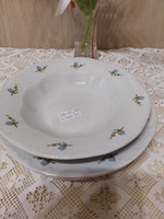 Zsolnay kék barackvirágos tányérok