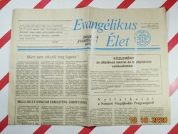 Régi retro újság - Evangélikus Élet - 1990. június 17. Születésnapra ajándék