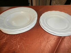Mixed peasant plates from Zsolnay