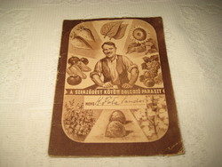 The working peasant made a contract, farmer's booklet from the 50s, 10 x 14 cm