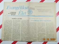 Régi retro újság - Evangélikus Élet - 1990. augusztus 26. - Születésnapra ajándék