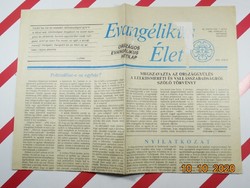 Régi retro újság - Evangélikus Élet - 1990. február 18. Születésnapra ajándék