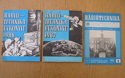 Rádiótechnika évkönyve 1986 // 1987 // Rádiótechnika 1984 április (programok ZX-81-re)