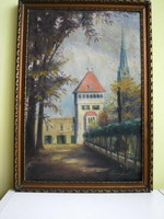 Olajvászon festmény Berze Judit /1948