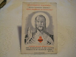 II. Vh .  egyházi kiadás ,  "  Légiveszélyt jelentenek  !  "  8 x 12 cm