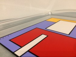 Retro acrylic tray-guzzini