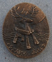 Szarvasért Szarvas város polgármesterétől bronz emlékérem