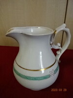Antique German porcelain jug, height 14 cm. Jokai.