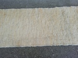 Birka gyapjú faliszőnyeg, szőnyeg, 270cm x 65cm