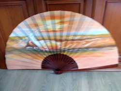 Giant Japanese handmade fan picture 116 cm