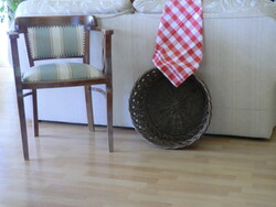 Sakajtó woven folk basket in giant size approx. With a diameter of 65 cm