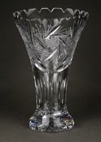 1M505 flawless polished crystal vase 21.5 Cm