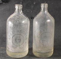 Antik fél literes szódásüvegek 808