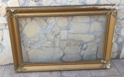 Antique glazed blondel frame 103 cm x 68 cm