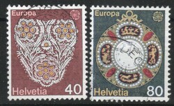 Svájc 1640 Mi 1073-1074       1,40 Euró