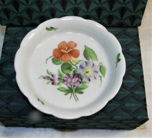 Ó Herend flower pattern bowl - 10 cm