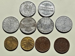 10 pcs. German imperial coin, reichspfennig