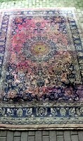 Kézi csomózású Iráni szignos Meshed szőnyeg  ALKUDHATÓ!