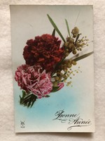Antik, régi színezett képeslap - 1927                                           -2.