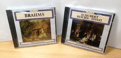 Komolyzenei CD párban. Brahms, Schubert-Reicha-Danzi.