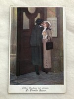 Antik romantikus képeslap                                          -2.