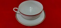 Lithophan geisha porcelain tea cup