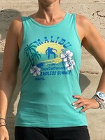 Budmil turquoise sleeveless top, top