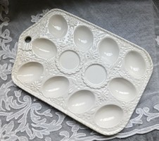 Ceramic egg bowl 24.5X16.5Cm