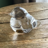 Régi Reijmyre Svéd kristály üveg madár