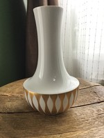 Régi Thomas porcelán váza aranyozott díszítéssel