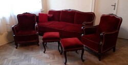 5-piece antique sofa set