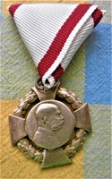 War Medal fj Jubilee Cross with matching war ribbon t1
