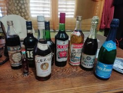Old and retro unopened drink collection
