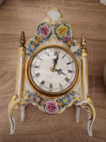 Dresden Porcelain Clock